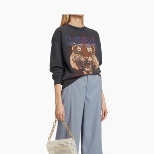 Anine Bing Graphic Tiger Sweatshirt
